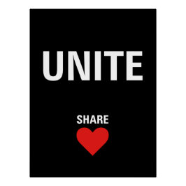 Póster Unir la democracia política