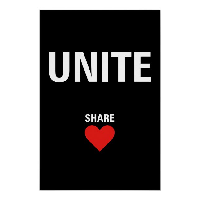 Póster Unir la democracia política (Anverso)