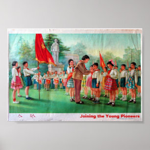 Póster Unirse a a los pioneros de los jóvenes