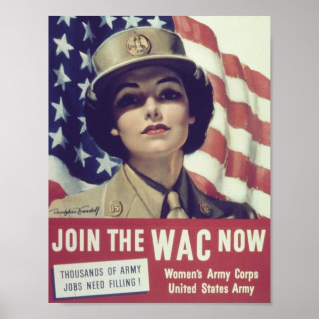PÓSTER UNIRSE A LA WAC AHORA (Frente)