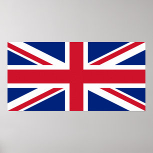 Póster United Kingdom National Flag