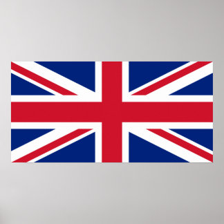 Póster United Kingdom National Flag