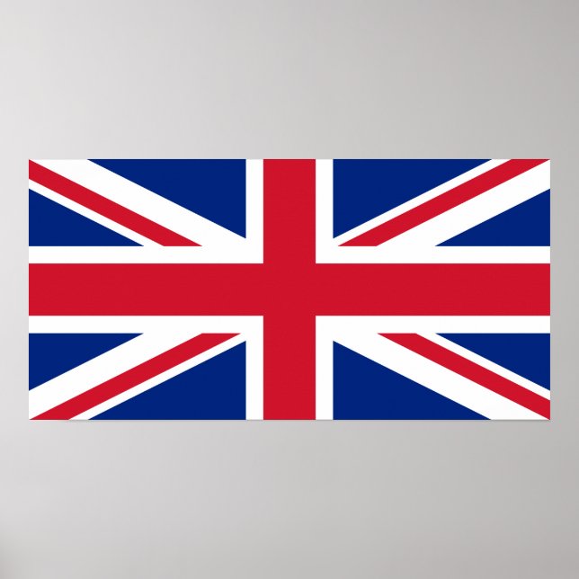 Póster United Kingdom National Flag (Frente)