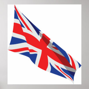 Póster United Kingdom /Union Jack Flag