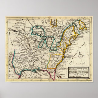 Póster United States, Canada, North America