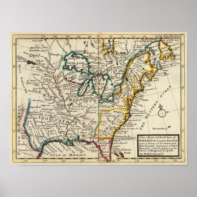 Póster United States, Canada, North America (Frente)