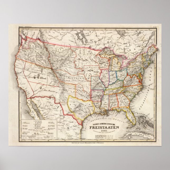 Póster United States of America (Frente)