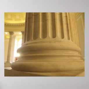Póster United States, Washington, D.C. A Pillar in the