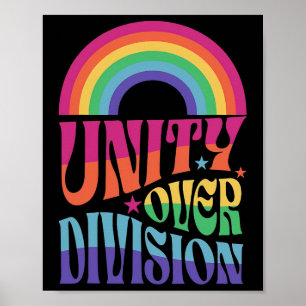 Póster Unity Over Division Harris Wheimer 2024