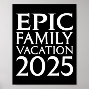 Póster Universal Epic Universe Vacation 2025 Front