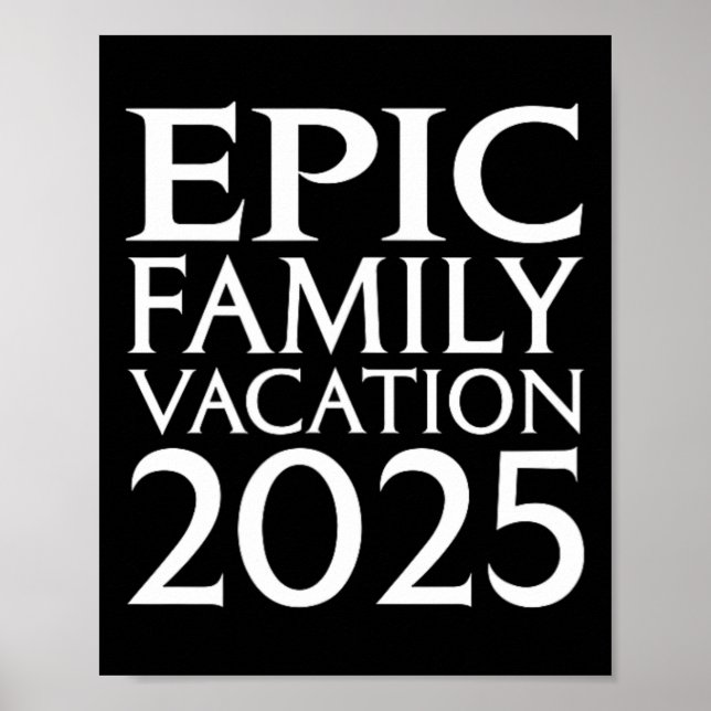Póster Universal Epic Universe Vacation 2025 Front (Frente)