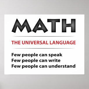 Póster Universal Language