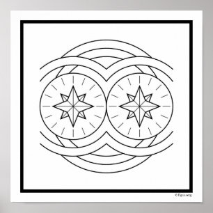Póster Universe Symbol