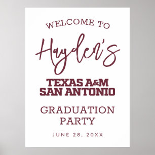 Póster Universidad A&M de Texas-San Antonio