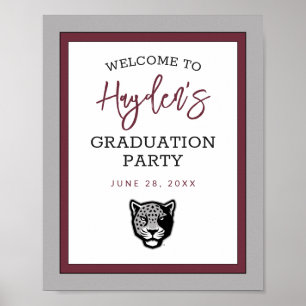Póster Universidad A&M de Texas-San Antonio Jaguares