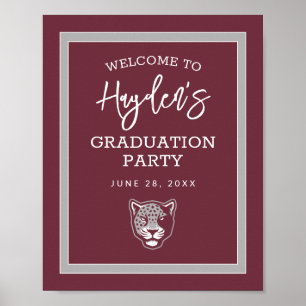 Póster Universidad A&M de Texas-San Antonio Jaguares