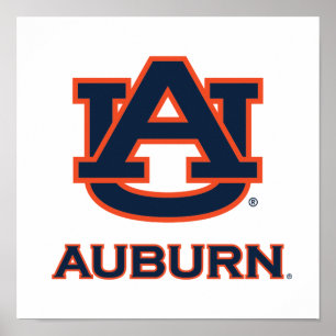 Póster Universidad Auburn   AU Auburn