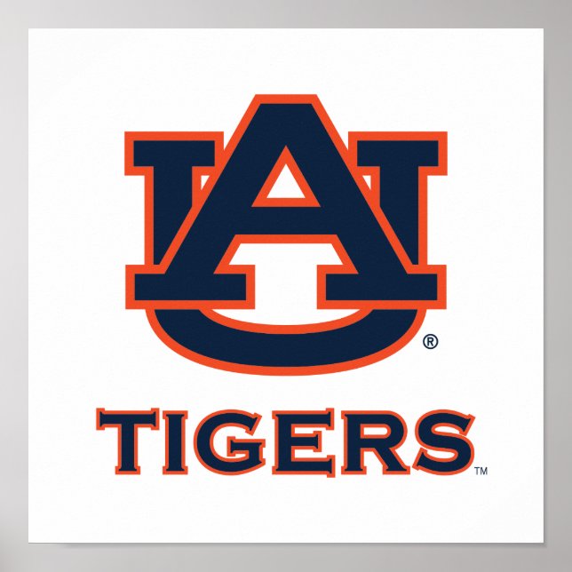 Póster Universidad Auburn | Auburn (Frente)