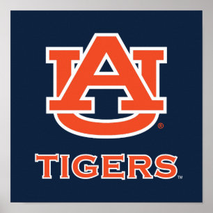Póster Universidad Auburn   Auburn
