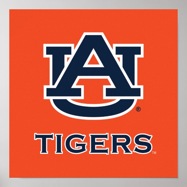 Póster Universidad Auburn | Auburn (Frente)