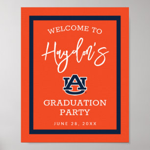 Póster Universidad Auburn   Partido de Graduación