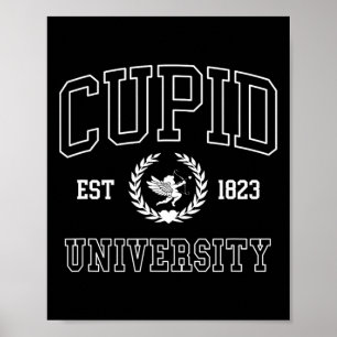 Póster Universidad Cupido Facultad de Valentín Moda Hombr