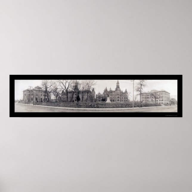 Póster Universidad de Baylor, TX Foto 1910 (Frente)