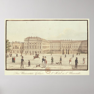 Póster Universidad de Berlín, Berlín