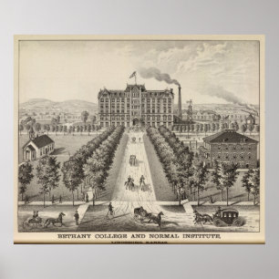 Póster Universidad de Bethany, Lindsborg, Kansas