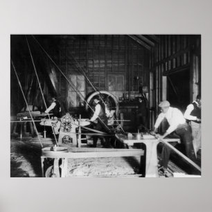 Póster Universidad de Claflin: 1899