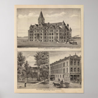 Póster Universidad de Garfield, Kansas