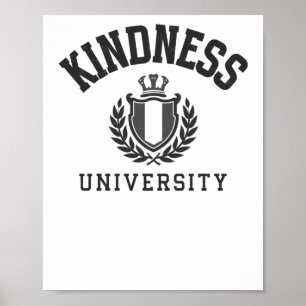 Póster Universidad de la Amabilidad - Pegatina de letra d