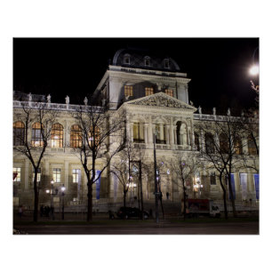 Póster Universidad De Viena Austria