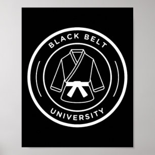 Póster Universidad del Cinturón Negro