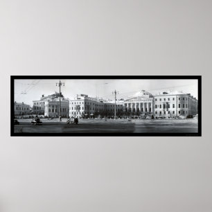 Póster Universidad Estatal de Moscú - Rusia Foto 1955