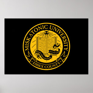 Póster Universidad Miskatonic