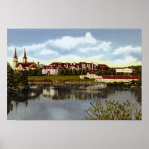 Póster Universidad Spokane Washington Gonzaga