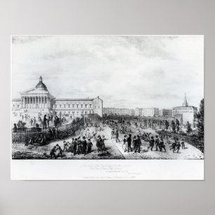 Póster University College School, London, 1835