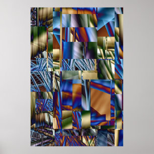 Póster Universo bidimensional II