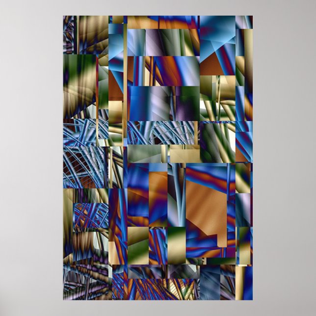 Póster universo bidimensional II (Frente)