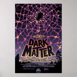 Póster Universo de materias oscuras, galaxia de Halloween