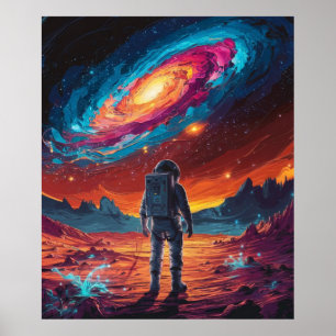 Póster Universo infinito