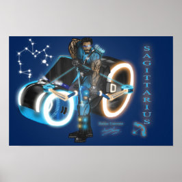 Póster Universo zodiaco - Poster sagitario