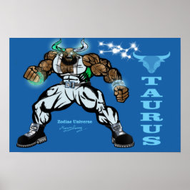 Póster Universo Zodiaco - Poster Taurus