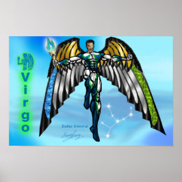 Póster Universo Zodiaco - Poster Virgo