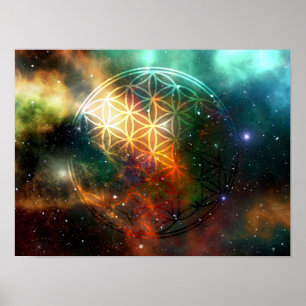 Póster Universum - La Flor de la Vida -
