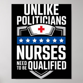 Póster Unlike Liticians Nurses Need To Be Qualified Sarca