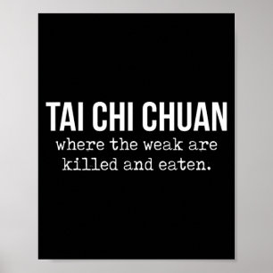 Póster Uno De Esos Personas De Tai Chi Chuan Lucha China