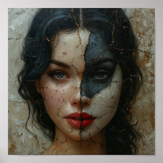 Póster Uno destrozado