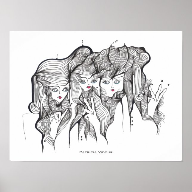 Póster Uno Dos Tres (Frente)